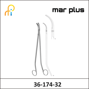 MAR PLUS MULLER RECTUM SCISSORSS-SHAPED 325MM