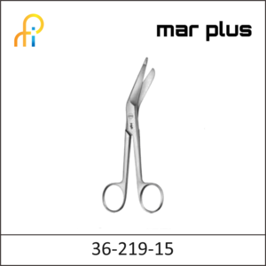 MAR PLUS LISTER BANDAGE SCISSORS 155MM