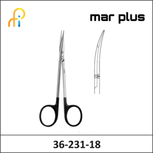 MAR PLUS JAMESON SUPERCUT SCISSORS CVD.180MM