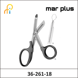 MAR PLUS UNIVERSAL SCISSORS BLUE 180MM