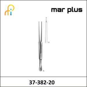 MAR PLUS TISSUE FORCEPS 1X2 TEETH 200MM