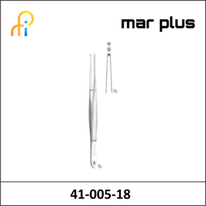 MAR PLUS CUSHING TISSUE FORCEPS 1X2 180MM